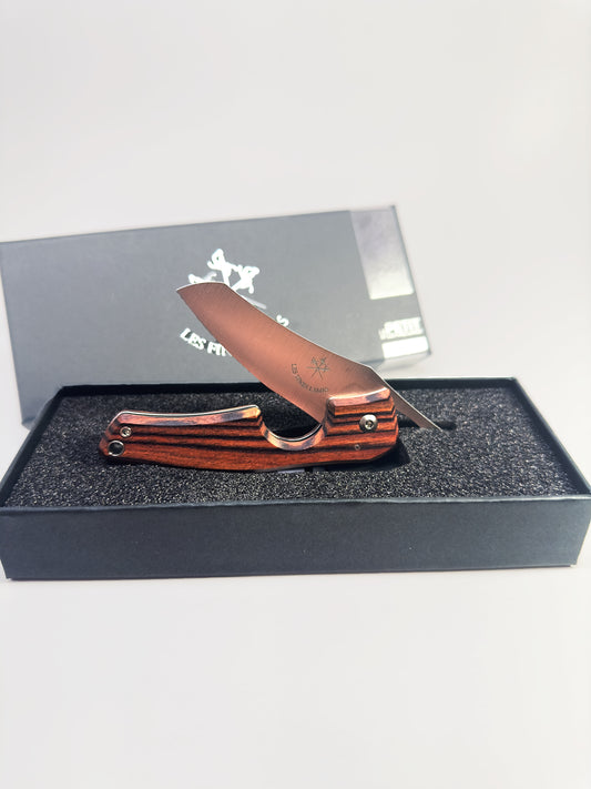 LES FINES LAMES - LE PETIT - Cigar Knife - Kingwood