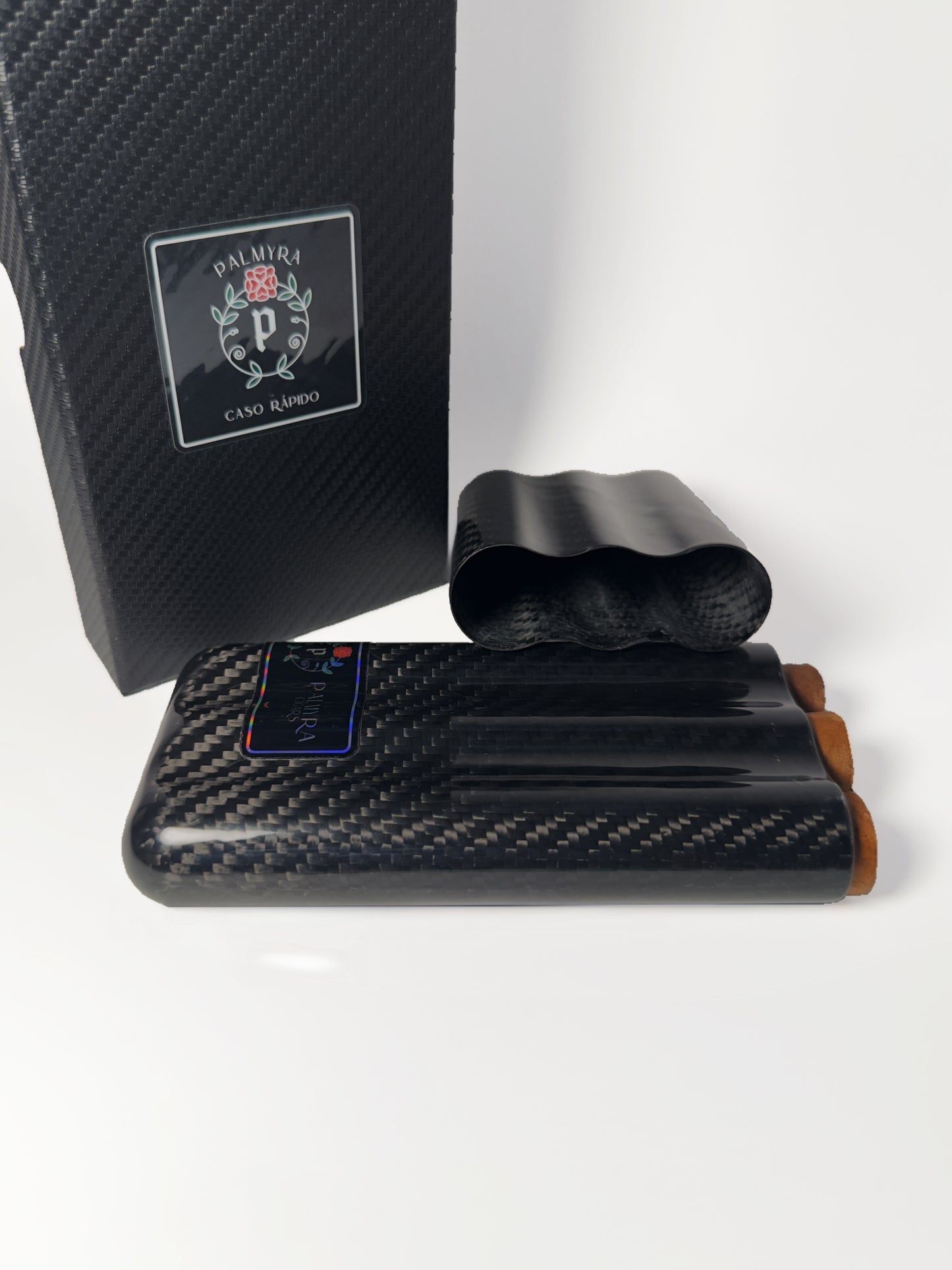 Palmyra Products – Carbon Fiber Cigar Travel Case 3