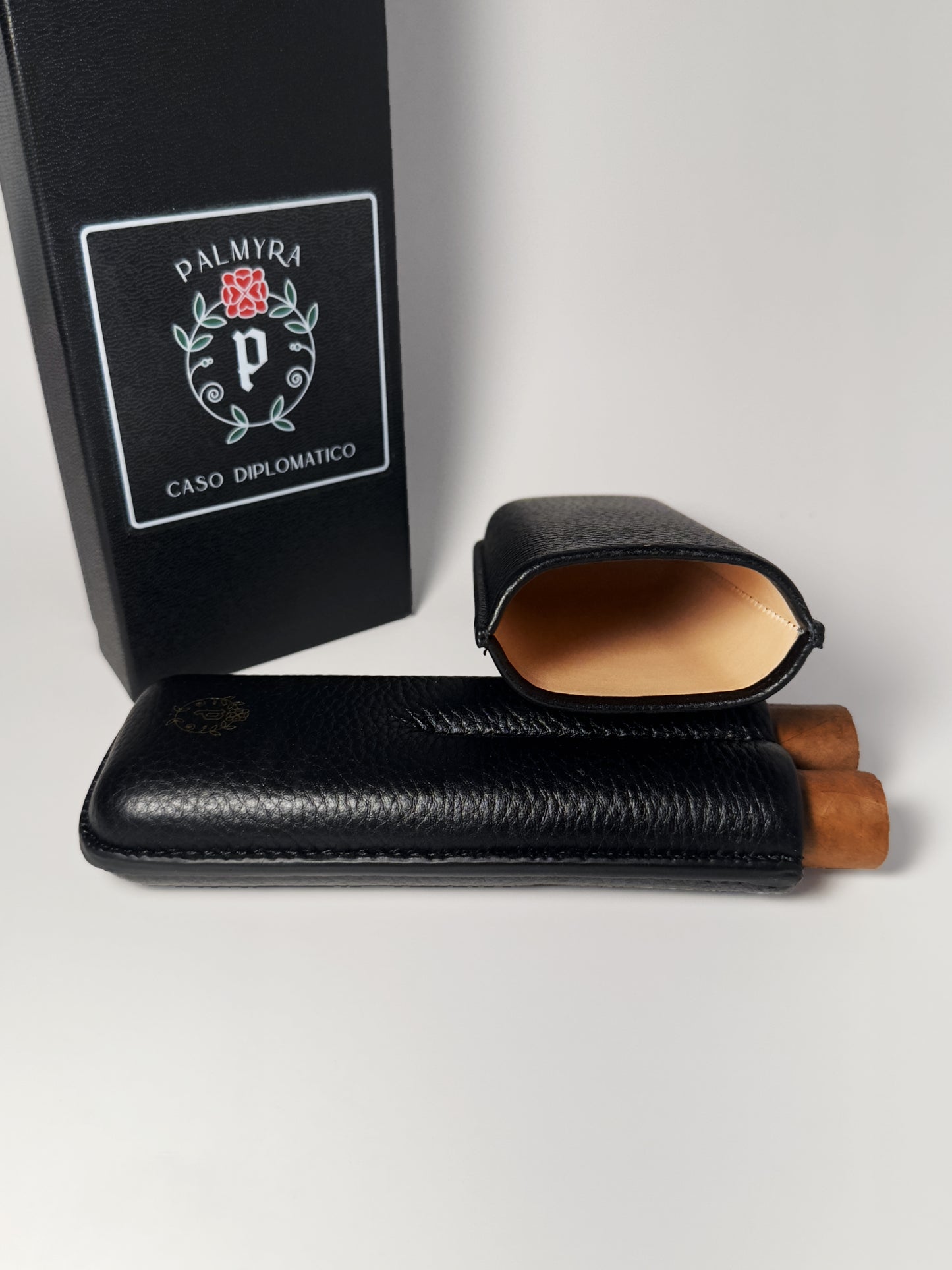 Palmyra Products - Leather Travel Cigar Case 2