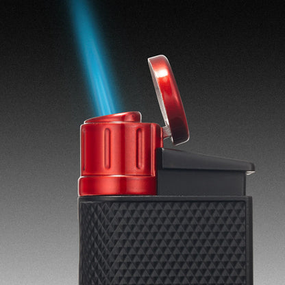 Colibri Evo Cigar Lighter - Black/Chrome