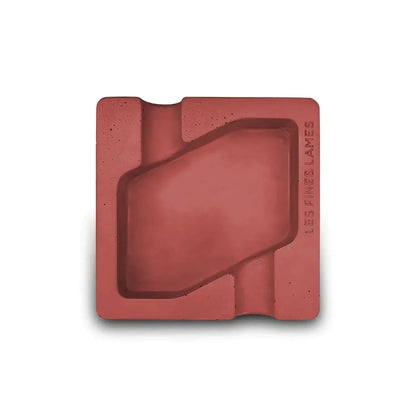 LES FINES LAMES - DYAD - Concrete Cigar Ashtray - Red