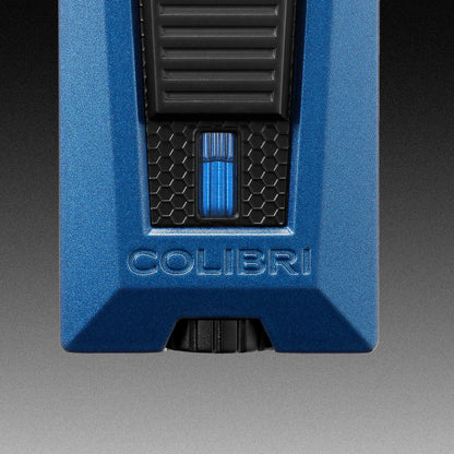 Allume-cigare triple jet Colibri Stealth 3 - Bleu