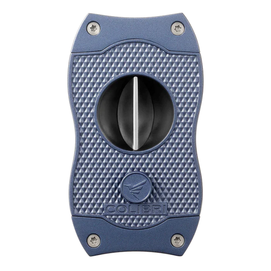 Colibri Diamond V Cut Cigar Cutter - Navy