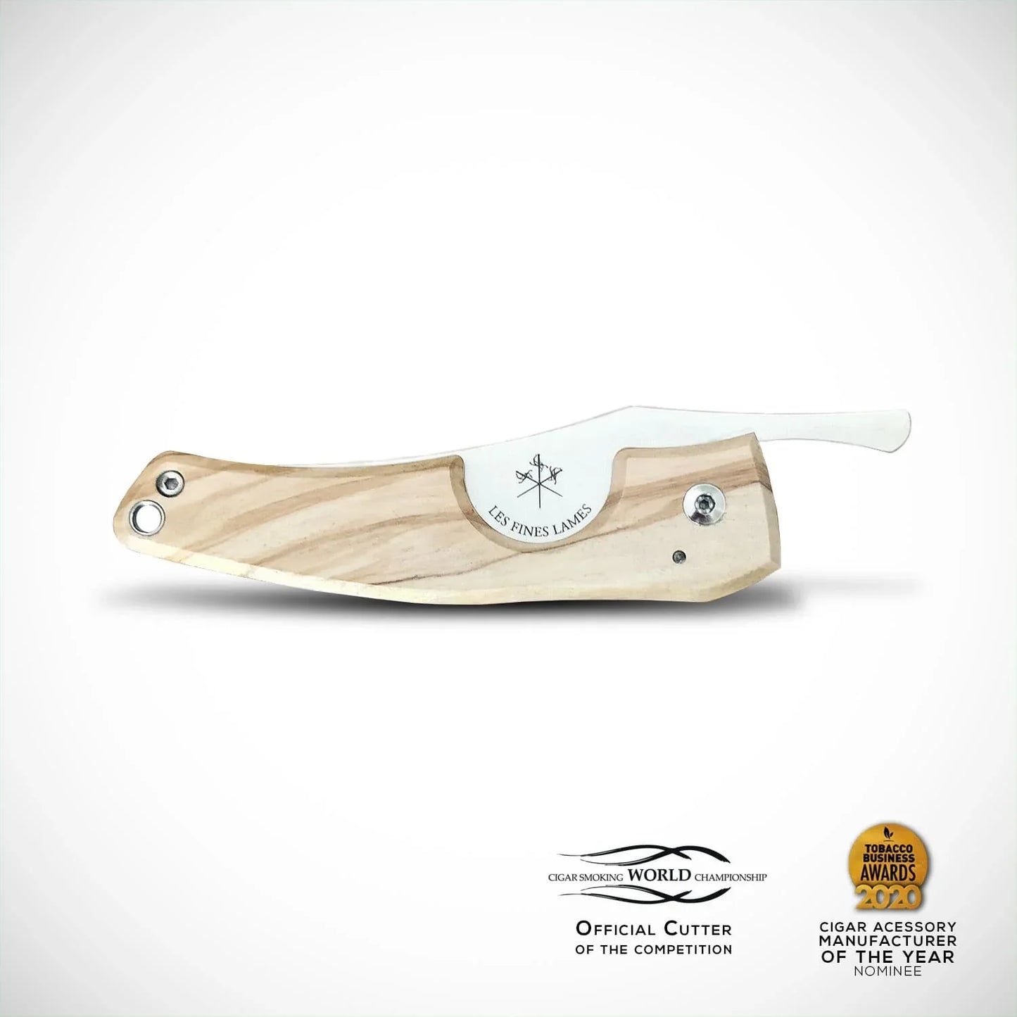 LES FINES LAMES - LE PETIT - Cigar Knife - Olivewood