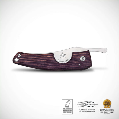 LES FINES LAMES - LE PETIT - Cigar Knife - Kingwood